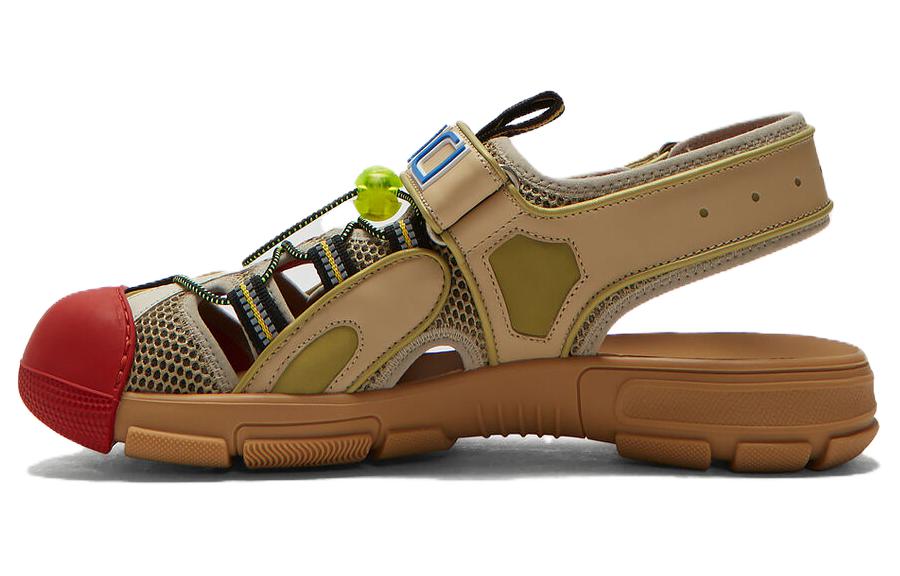 Gucci Tinsel Sports Sandals 'Black Gold' 564297-98D30-8485