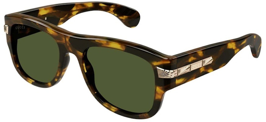 Gucci Tortoise Square Frame Sunglasses Havana/Green (GG1517S-003-FR) Buy Gucci Tortoise Square Frame Sunglasses Havana/Green (GG1517S-003-FR)