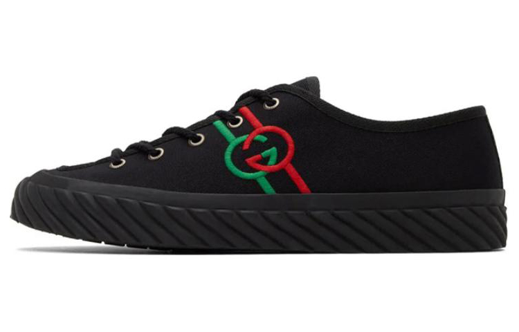 Gucci Tortuga Logo Sneaker 'Black' 703032-9ARZ0-1000