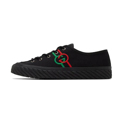 Gucci Tortuga Logo Sneaker 'Black'