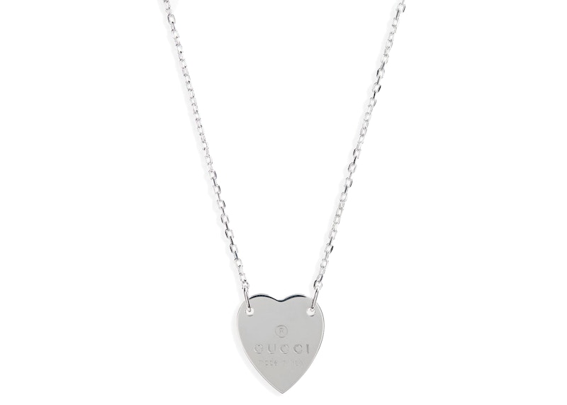 Buy Kalung Perak Gucci Trademark Hati
