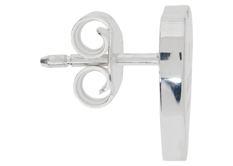 Lookbook Gucci 标志心形银耳钉