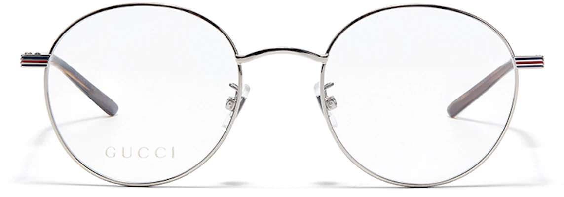 GUCCI Transparent Lens Oval Metal Optical Glasses Unisex Couples Frame. GG1054OK-003 51 Lookbook GUCCI Transparent Lens Oval Metal Optical Glasses Unisex Couples Frame. GG1054OK-003 51