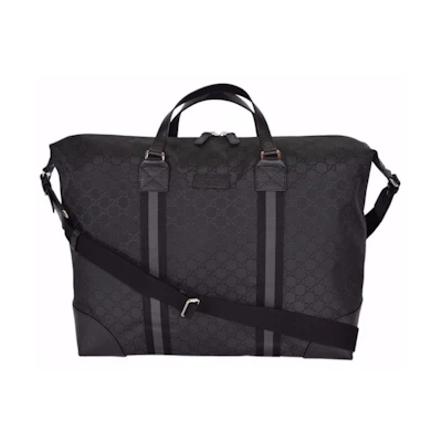 Gucci Travel Duffle Monogram GG Black