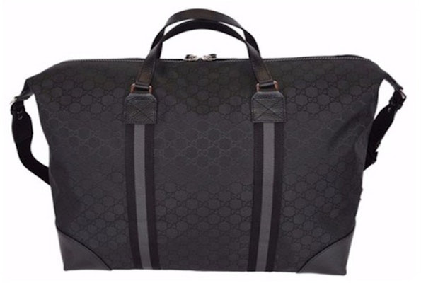 Bolsa de Viaje Gucci Monogram GG Negra Order Bolsa de Viaje Gucci Monogram GG Negra