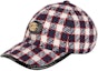 Order 구찌 트위드 체크 울 야구 모자 유니섹스 커플 스타일 577822-3HH26-9060