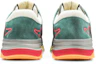 Details for GUCCI 古馳 G Line Logo絨面革網眼運動鞋 綠色