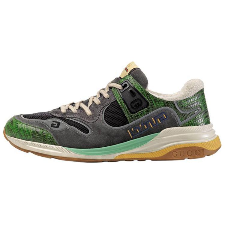 Buy Gucci Ultrapace 'Green Tejus Printed' Kasut Sneaker Lelaki 592345-1LH10-3175