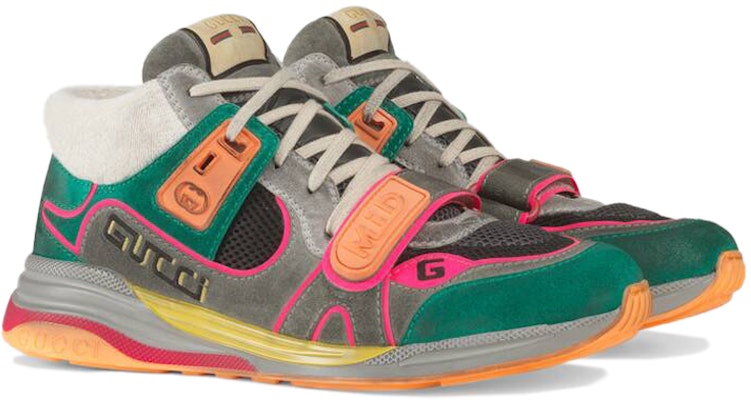 Gucci Ultrapace Mid 'Green Teal' 598132 0PVZ0 3185 Lookbook Gucci Ultrapace Mid 'Green Teal' 598132 0PVZ0 3185