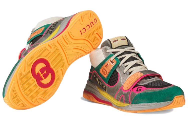 Details for 구찌 울트라페이스 미드 '그린 틸' 598132 0PVZ0 3185