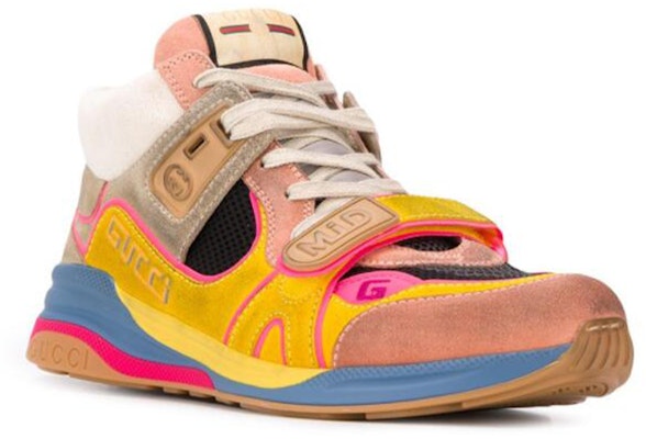 Gucci Ultrapace Mid 'Yellow Multi' 598132-0PVX0-5763 Shop Gucci Ultrapace Mid 'Yellow Multi' 598132-0PVX0-5763