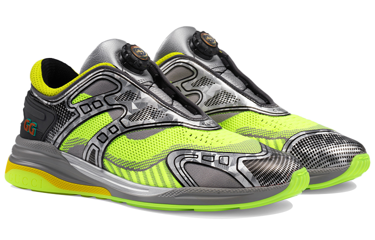 Lookbook グッチ ウルトラペースR イエロー (Gucci Urutorapēsu R Ierō) 623109-H9T30-8495