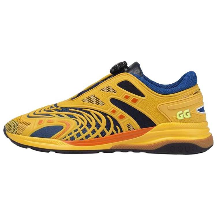 Buy GUCCI古馳 Ultrapace R 防震防滑 低筒 運動休旅鞋 男款 黃色