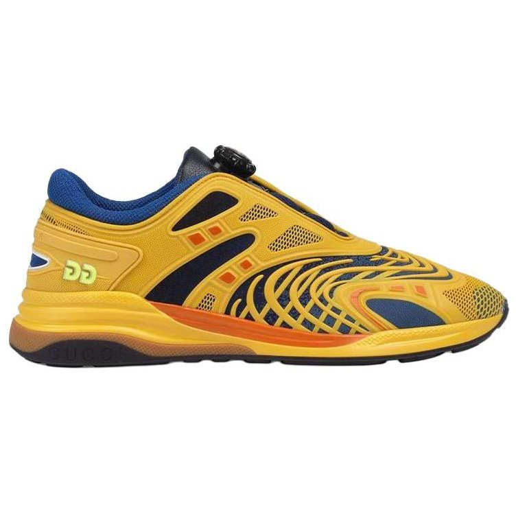 Order GUCCI古馳 Ultrapace R 防震防滑 低筒 運動休旅鞋 男款 黃色