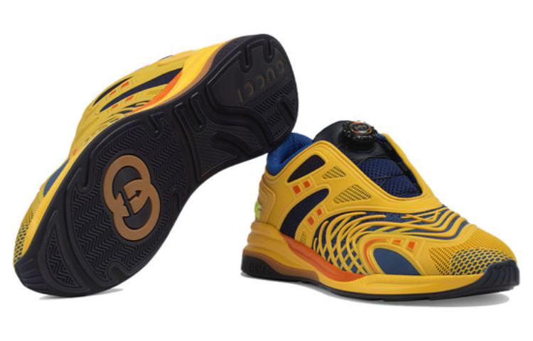 Details for GUCCI古馳 Ultrapace R 防震防滑 低筒 運動休旅鞋 男款 黃色