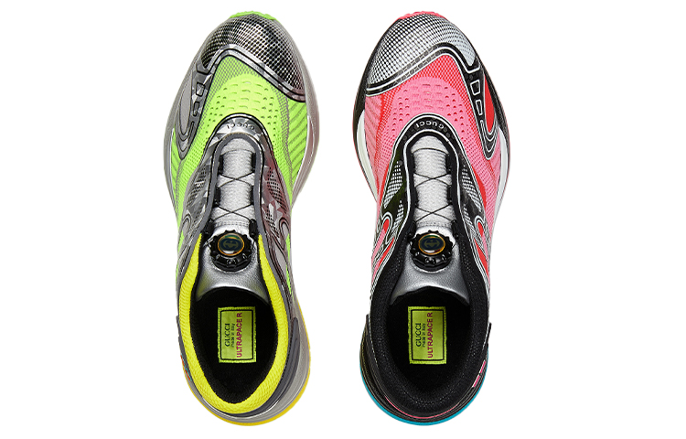 Shop Gucci Ultrapace R 'Kuning Merah Muda' ‎623151-H9T40-8476