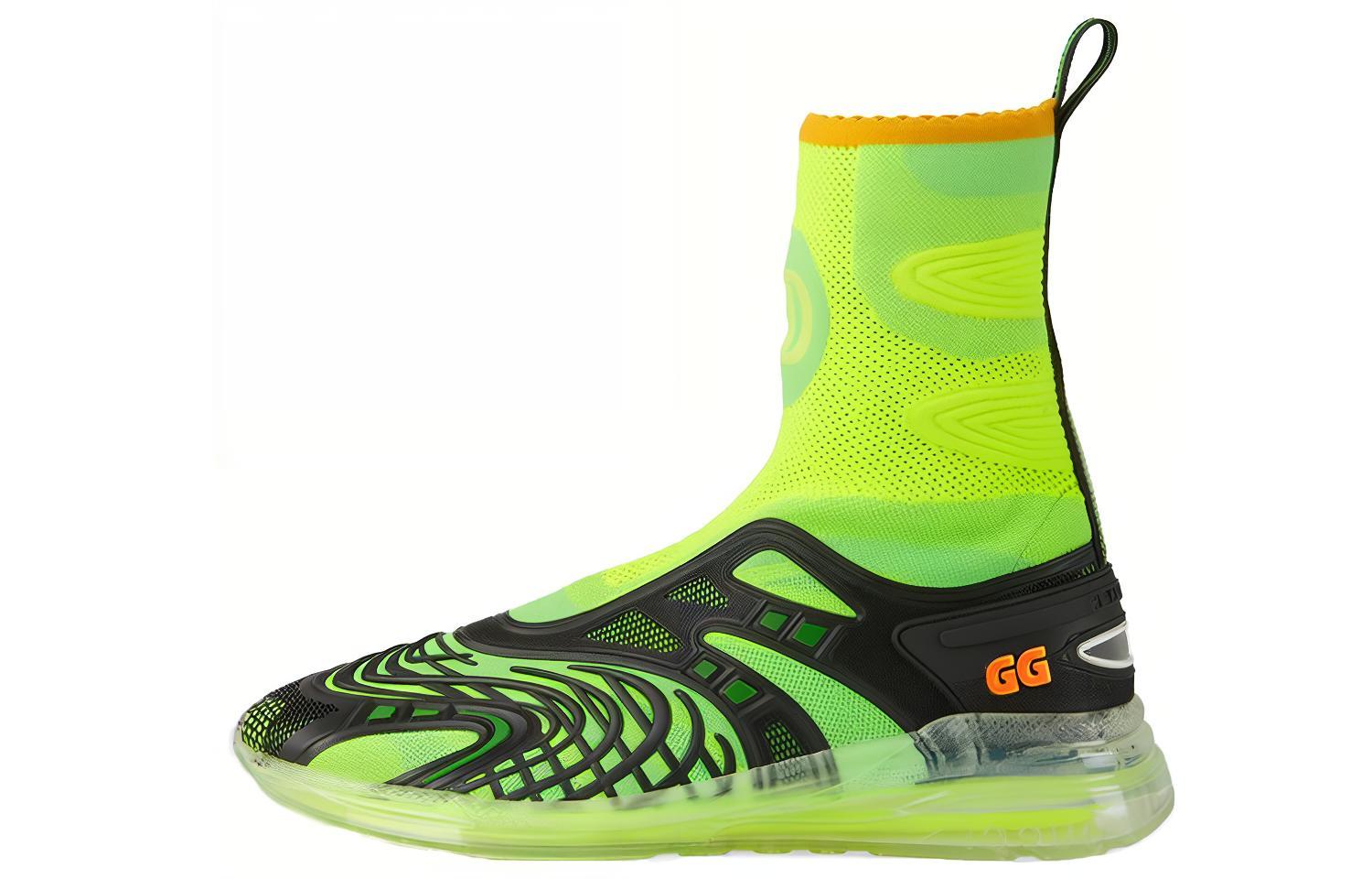 Gucci Ultrapace R Mid 'Neon Green Black' 660011-2TK10-8870
