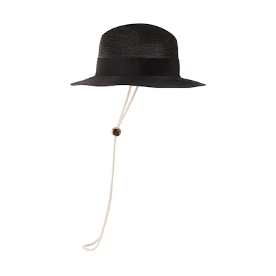 GUCCI Unisex Black Comfortable Stylish Bucket Hat 7479943HAS91060