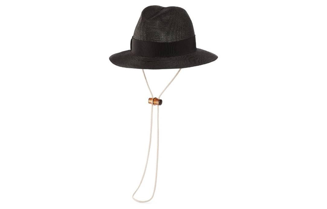 Order GUCCI Unisex Black Comfortable Stylish Bucket Hat 7479943HAS91060