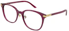 Buy Kacamata Optik Unisex GUCCI Pink Frame Asetat Tidak Beraturan GG1453OK003