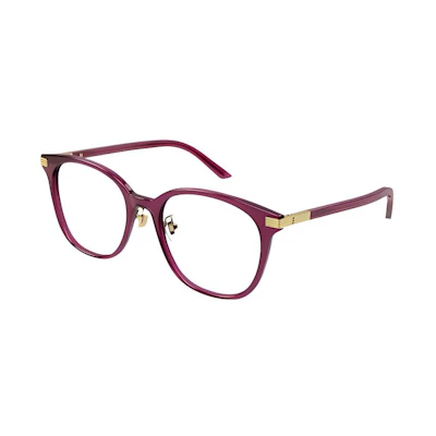 GUCCI Unisex Optical Glasses Pink Irregular Acetate Frame GG1453OK003