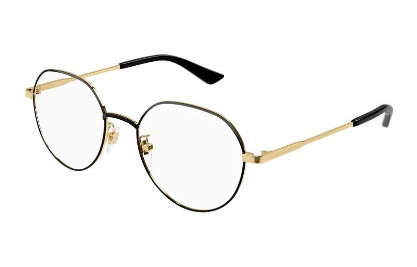 GUCCI Unisex Stylish Irregular Optical Glasses Frame GG1232OA-001