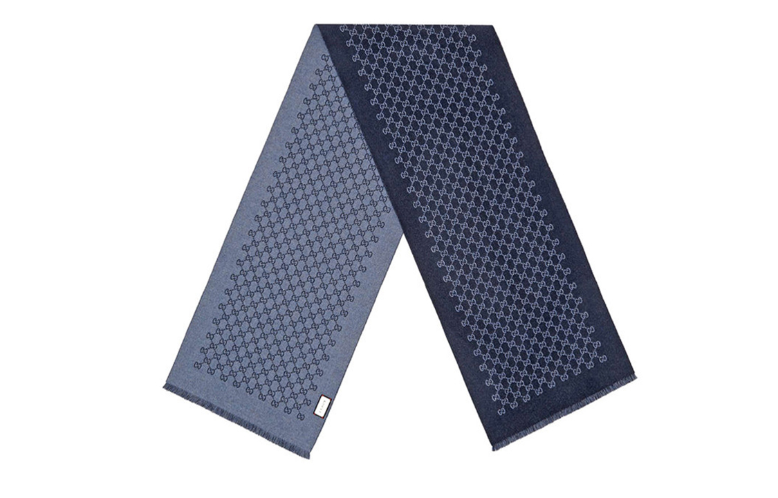 GUCCI Unisex Wool Knit Scarf Japanese Style 391246-4G200-4569