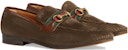Gucci Velur Loafer 'Coklat Gelap' 759474-FACIR-3245