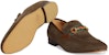 Gucci Velur Loafer 'Coklat Gelap' 759474-FACIR-3245