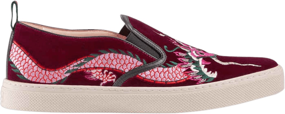Gucci Velvet Slip-On 'Naga' 474264-FASR0-6282 Buy Gucci Velvet Slip-On 'Naga' 474264-FASR0-6282