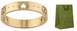 Buy GUCCI Vintage 18k Gold Ring Unisex Couple's Edition Gold with Gift Bag 607339-J8500-8000