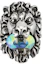 Order GUCCI Vintage Web Ring in Palladium-Plated with Crystal Lion Head Unisex 402763-J3F42-8162