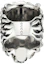 Purchase GUCCI Vintage Web Ring in Palladium-Plated with Crystal Lion Head Unisex 402763-J3F42-8162