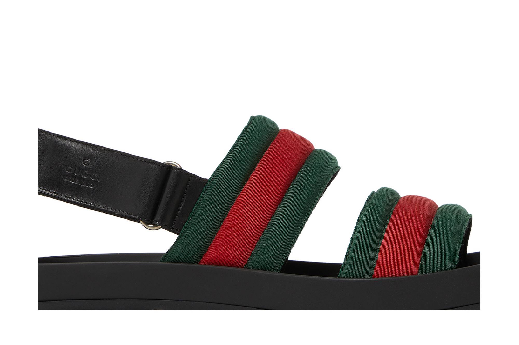 Order Sandal Gucci Web 'Hitam' 428578-H91C0-8490