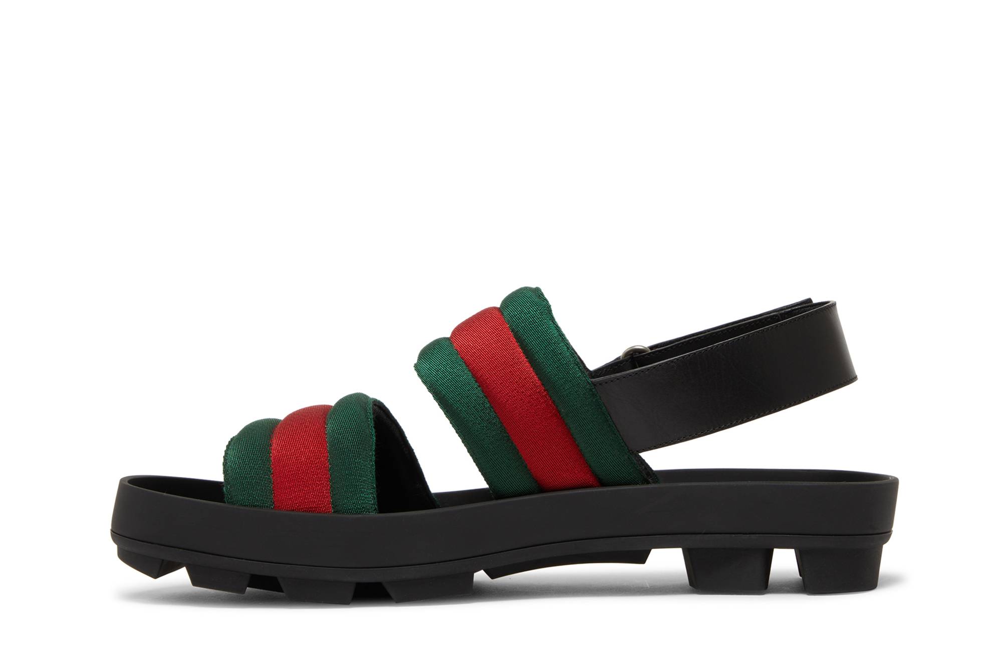 Lookbook Sandal Gucci Web 'Hitam' 428578-H91C0-8490