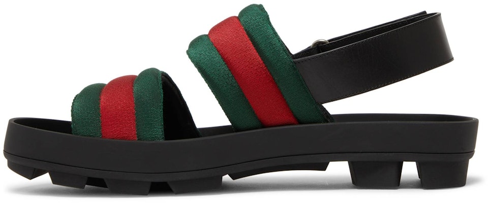 Sandal Gucci Web 'Hitam' 428578-H91C0-8490 Lookbook Sandal Gucci Web 'Hitam' 428578-H91C0-8490