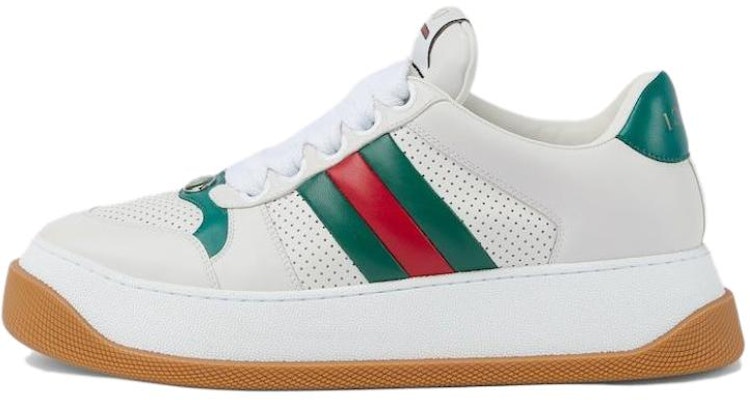 Gucci 网纹板鞋 '白绿红' 771457-AAC0S-9063 Buy Gucci 网纹板鞋 '白绿红' 771457-AAC0S-9063