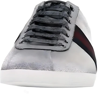 Gucci Web Sneaker 'Glitter Studs' Kasut Berkilau 414684-KW040-8162 Lookbook Gucci Web Sneaker 'Glitter Studs' Kasut Berkilau 414684-KW040-8162