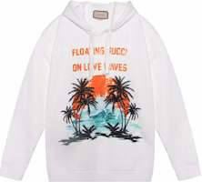 Gucci White Letter Scenery Print Hoodie 615061-XJEHJ-9088 Gucci White Letter Scenery Print Hoodie 615061-XJEHJ-9088