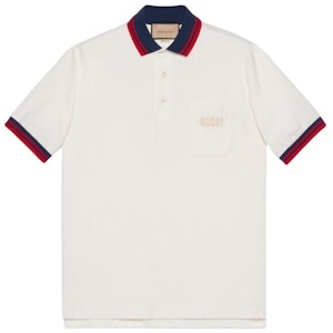 Gucci Polo Putih Straight-Cut dengan Bordir Logo 73608-4XJFCD-9304 Buy Gucci Polo Putih Straight-Cut dengan Bordir Logo 73608-4XJFCD-9304