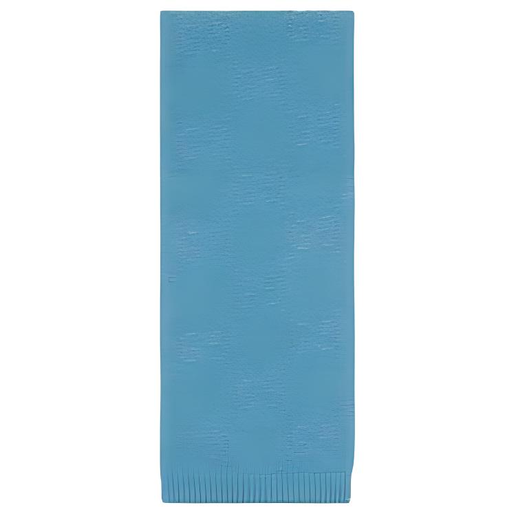 GUCCI Wool Knit Logo Scarf for Kids - Blue. 7017104K206