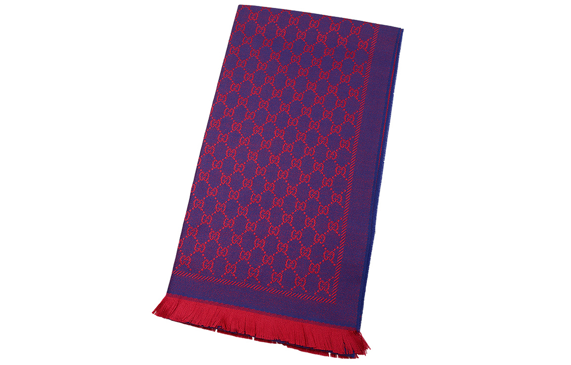 GUCCI Wool Knit Scarf Unisex Couple Style 411115-3G200-5174 圖 3