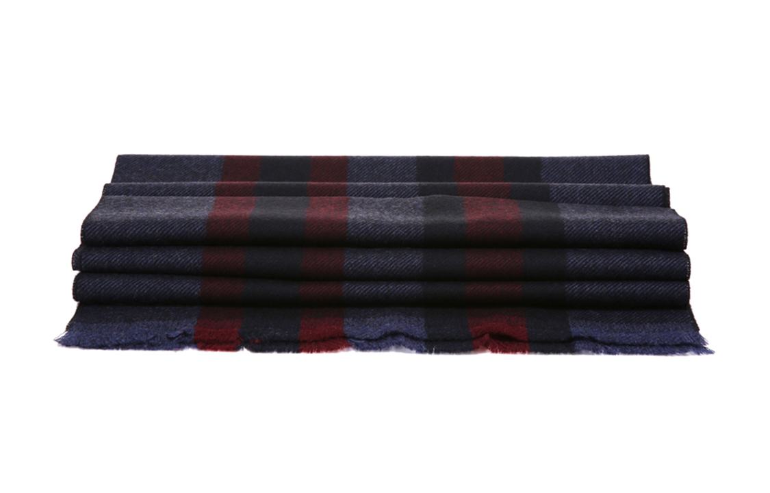 GUCCI Wool Scarf in Deep Blue 387574-4G200-4168 圖 4
