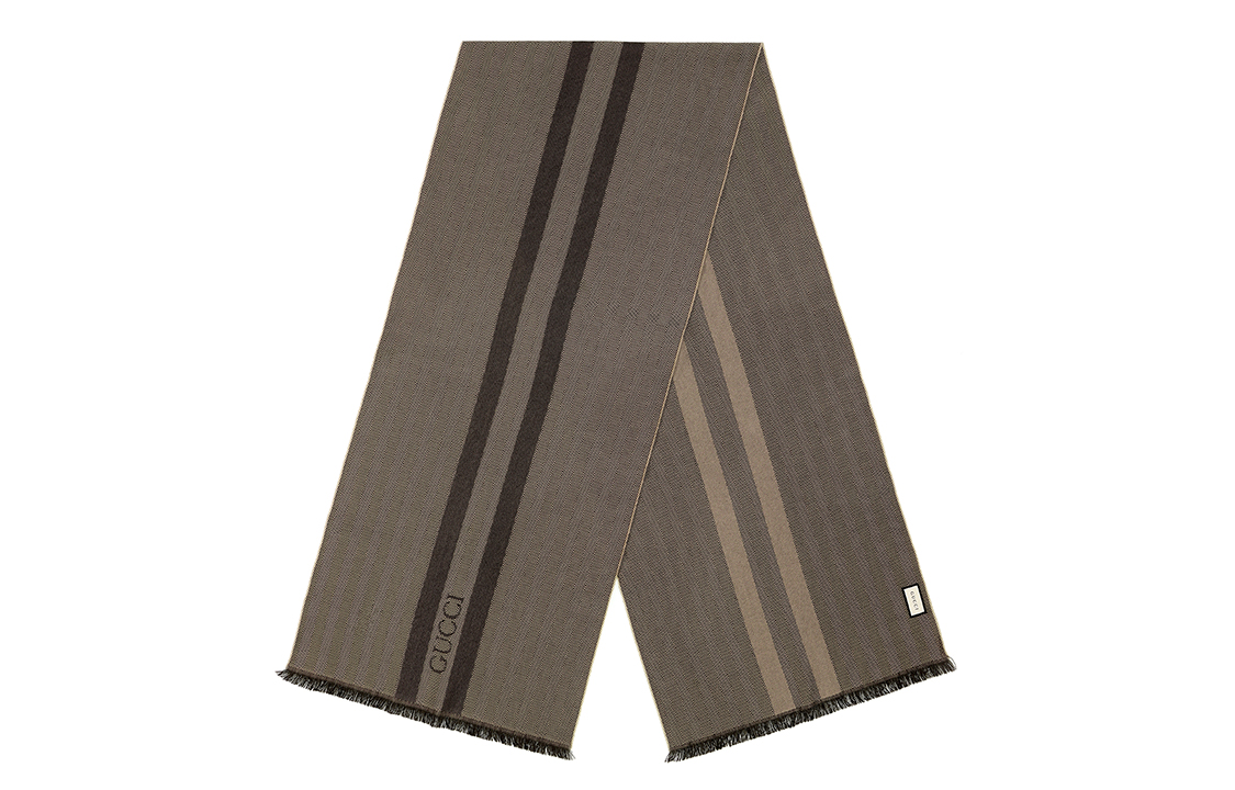 Lookbook GUCCI Bufanda de Lana Unisex Estilo Pareja 544628-4G200-3264