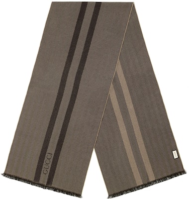 GUCCI Bufanda de Lana Unisex Estilo Pareja 544628-4G200-3264 Lookbook GUCCI Bufanda de Lana Unisex Estilo Pareja 544628-4G200-3264