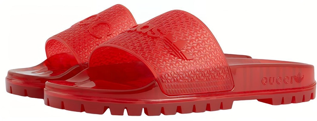 Gucci×adidas アディレット スライド (レッド) 721229-JAACP-6501 Lookbook Gucci×adidas アディレット スライド (レッド) 721229-JAACP-6501