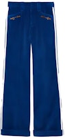 Gucci x adidas Blue Straight Long Track Pants with Zipper 696656-Z8A36-4593 Gucci x adidas Blue Straight Long Track Pants with Zipper 696656-Z8A36-4593