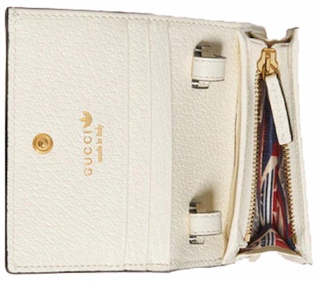 Gucci x adidas Card Case With Horsebit White/Black Lookbook Gucci x adidas Card Case With Horsebit White/Black