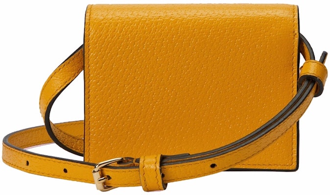 Gucci x adidas Card Case With Horsebit Yellow/Black Order Gucci x adidas Card Case With Horsebit Yellow/Black