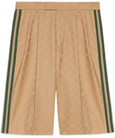 gucci-x-adidas-fw-22-khaki-logo-print-straight-casual-shorts-722512-zai-22-2387